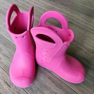Toddler Crocs Rain Boots
